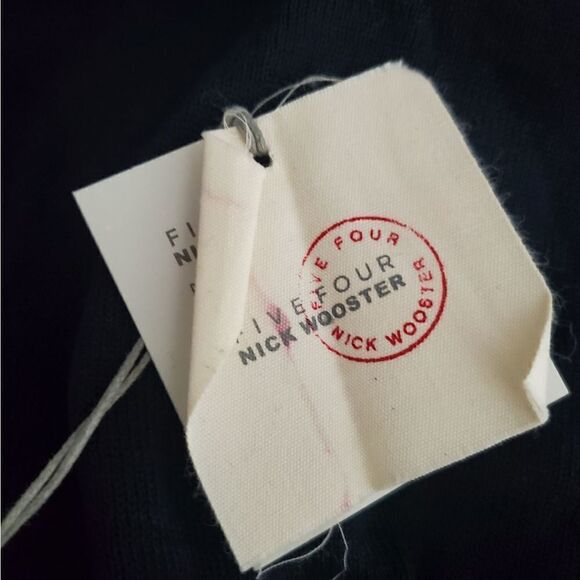 Five Four Nick Wooster Navy Men's Cardigan Sweater Size XL - Picture 8 of 10